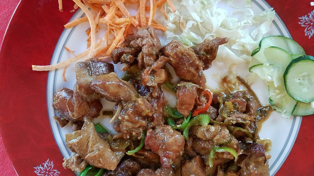 The ropa vieja at Flor de Loto