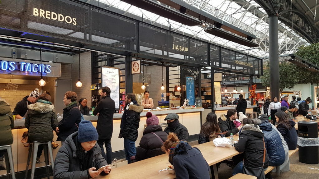 Lunch at Spitalfields