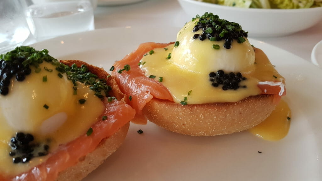 Eggs Benedict at Bistrotheque