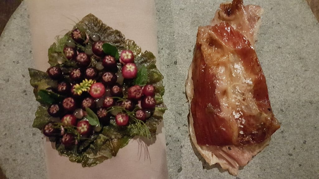 Dinner at Boragó