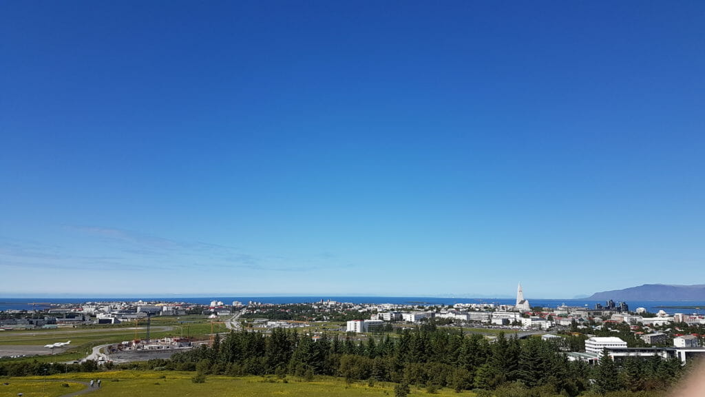 View from Perlan