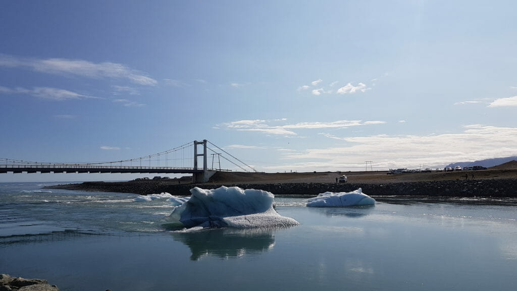 Jökulsárlón towards Diamond Beach