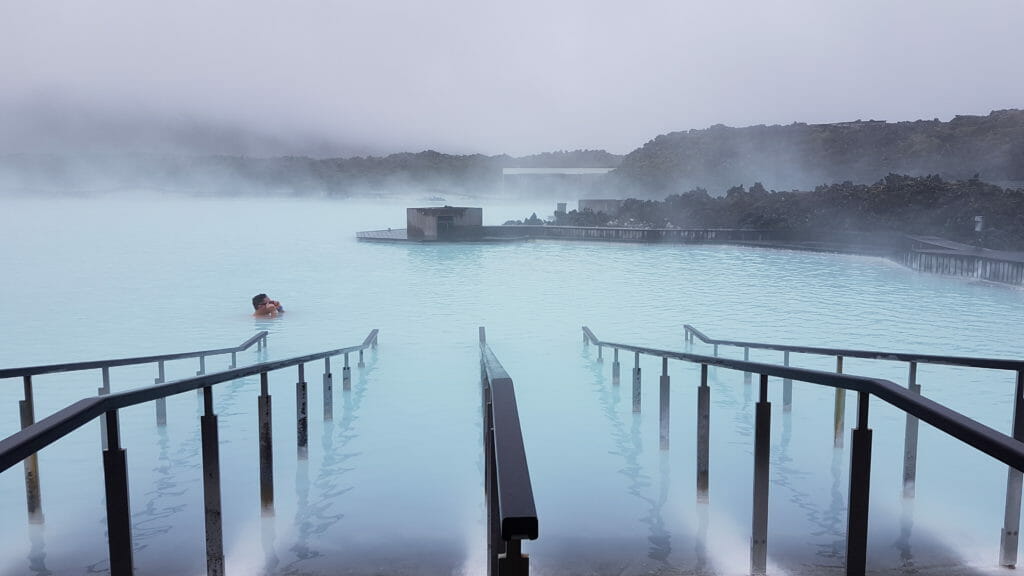 Stepping into The Blue Lagoon