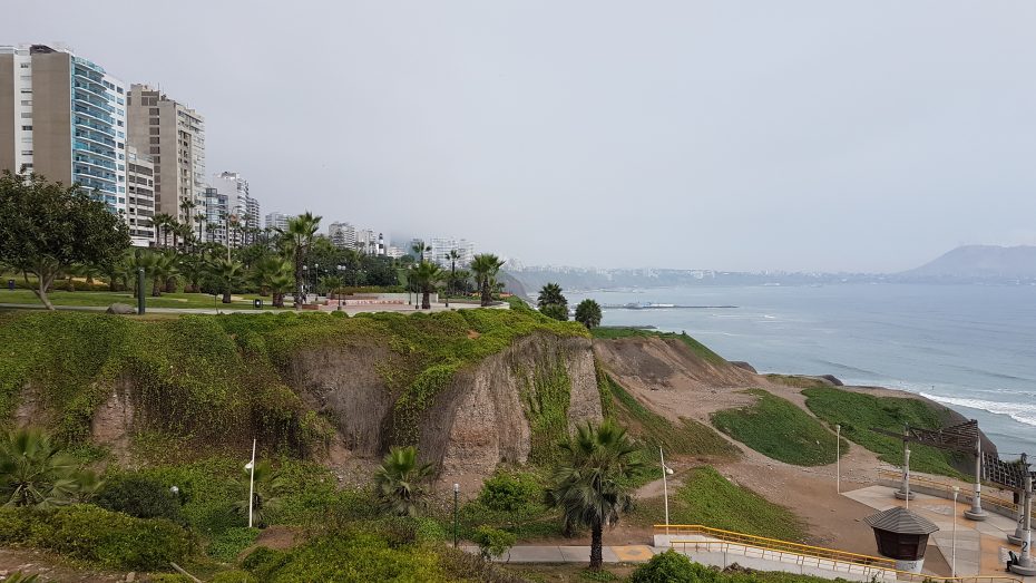 Cliffs overlooking the Pacific