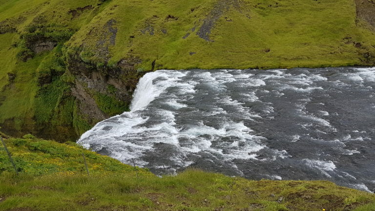 Top of Skógafoss